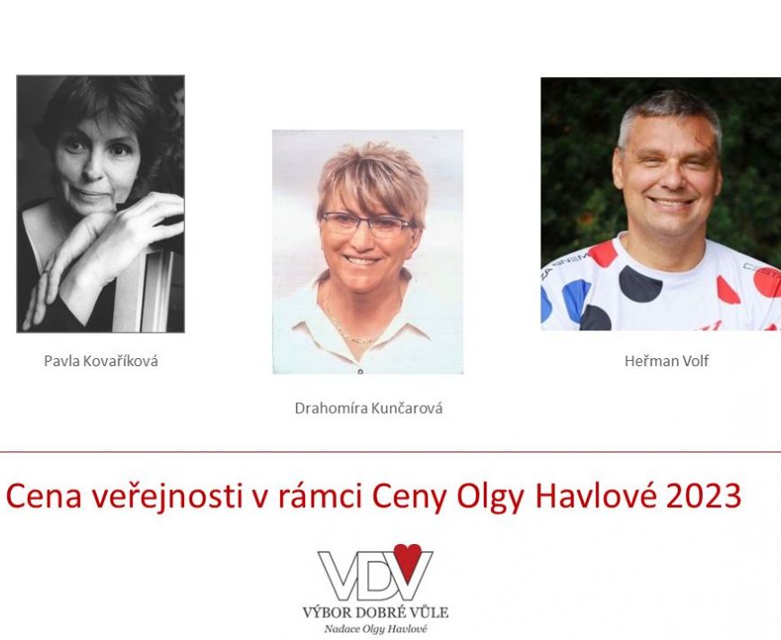 Online hlasování o Ceně veřejnosti 2023