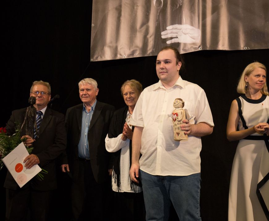 Martin Kabát - nositel Ceny veřejnosti 2018