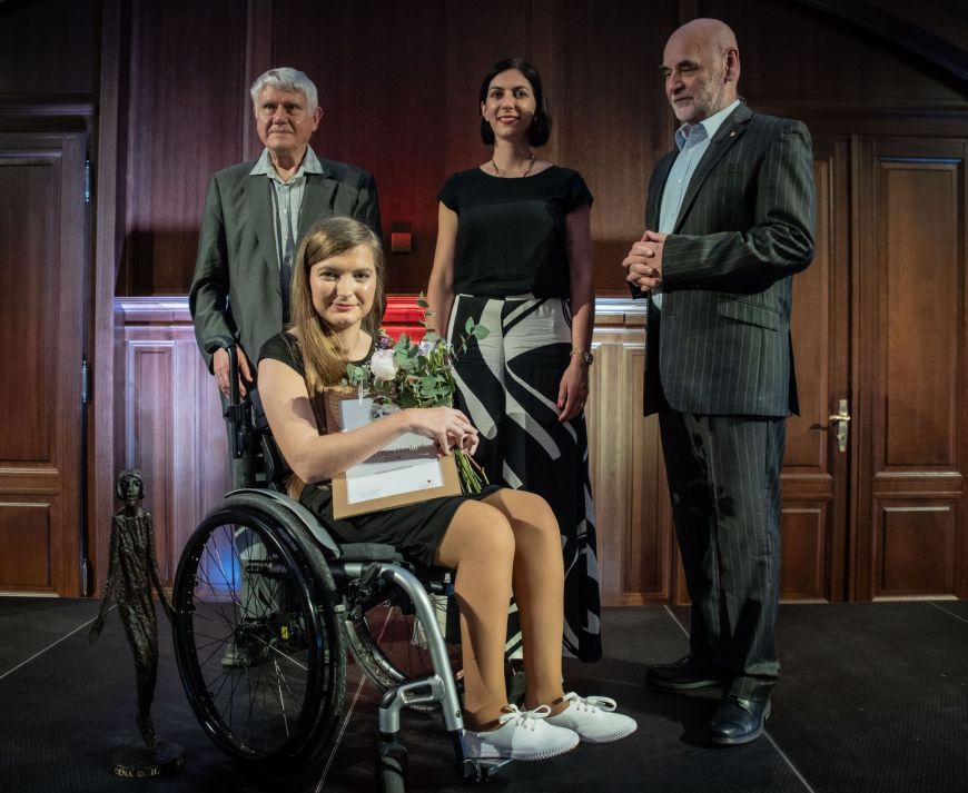 30. laureátkou Ceny Olgy Havlové se stala Doris Průšová